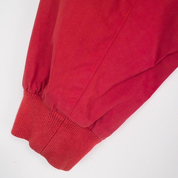 Maus & Hoffman Harrington Jacket Mens XL Red Plaid Lined Cotton Made in Scotland - Picture 8 of 16